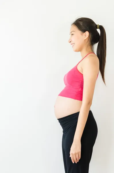 Woman pregnant — Stock Photo, Image