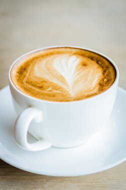Latte kahve.