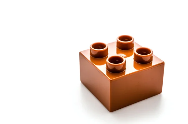 Plastic blocks toy — Stock Photo, Image