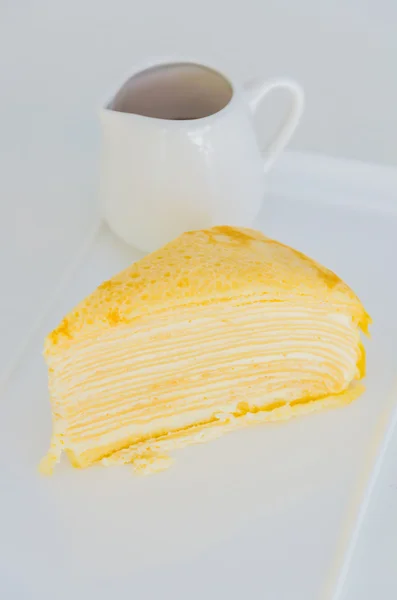 Crepe cake — Stock Photo, Image