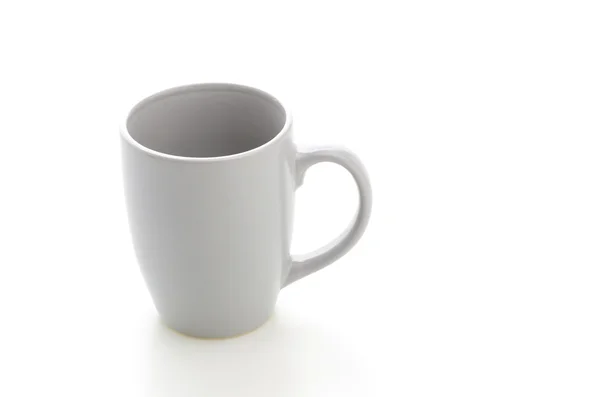 Tasse isoliert auf weiß — Stockfoto