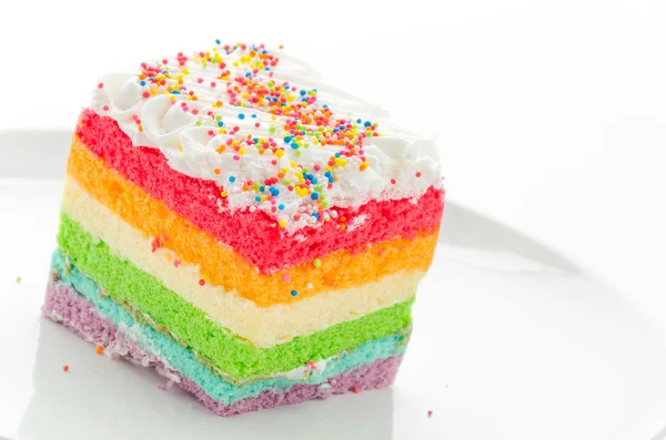 Pastel de arco iris —  Fotos de Stock