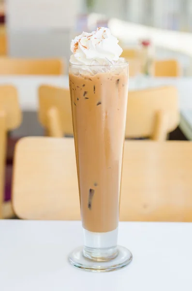 Iced mocha coffee — Stock Photo, Image