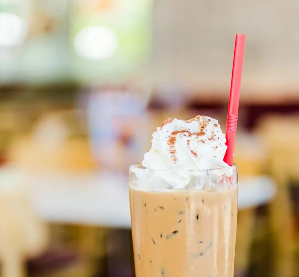 Iced mocha coffee — Stock Photo, Image