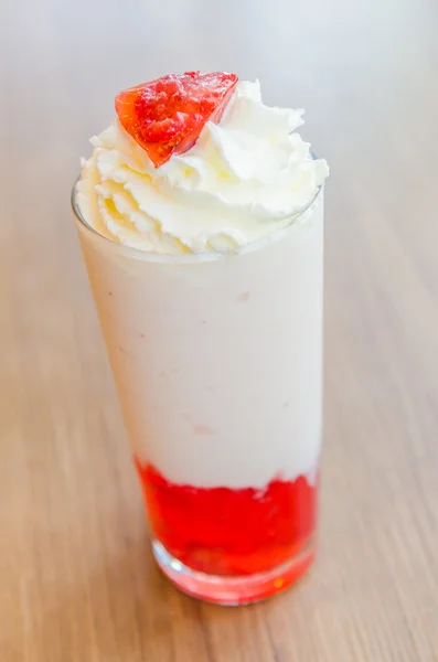 Batido de fresa — Foto de Stock