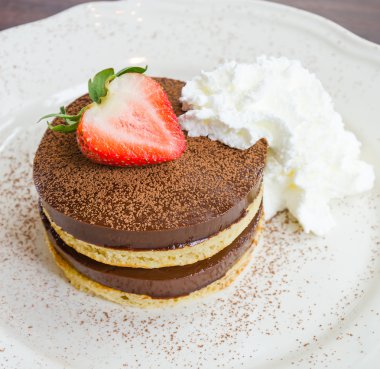 Çikolatalı puding gözleme