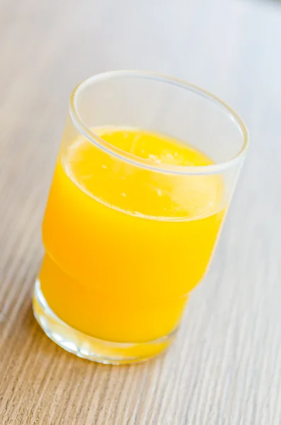 Orange juice glass — Stock Photo, Image