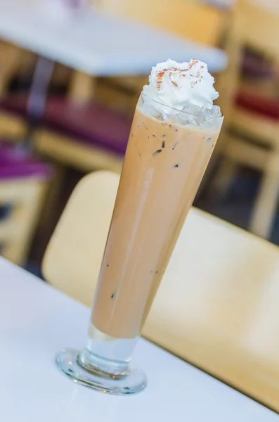 Iced mocha coffee — Stock Photo, Image