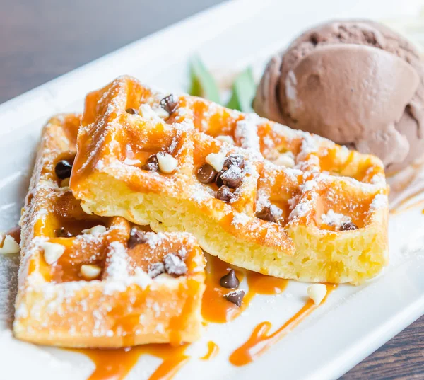 Waffle — Stock Photo, Image