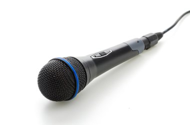 mikrofon beyazda izole edildi
