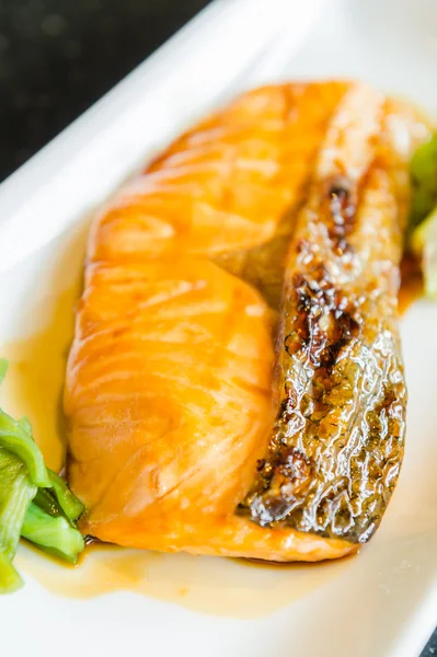 Teriyaki-Lachs — Stockfoto