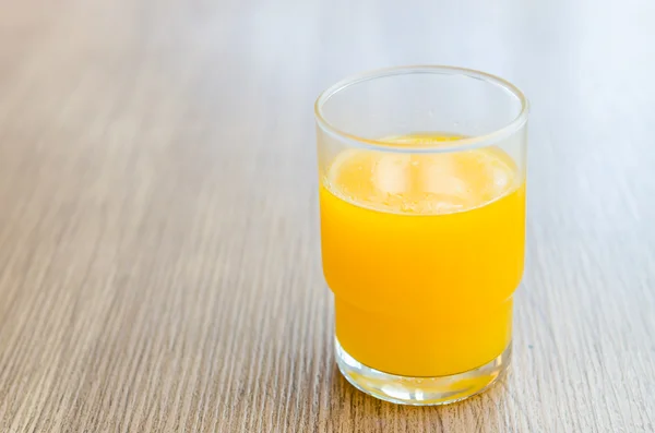 Orange juice glass — Stock Photo, Image