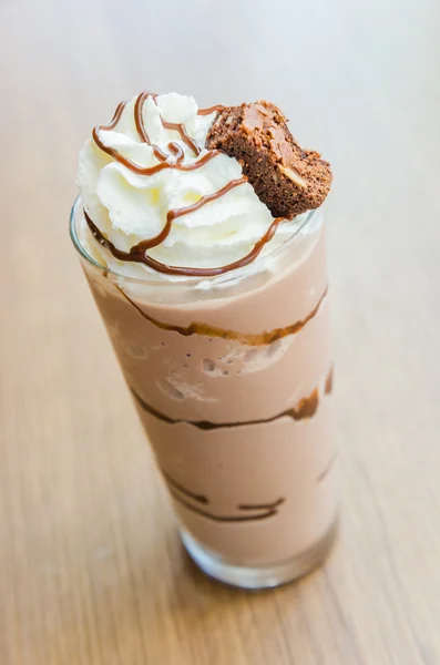 Chocolate smoothies — Stock Photo, Image
