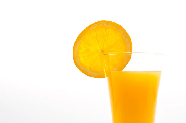 Склянку апельсинового соку — стокове фото