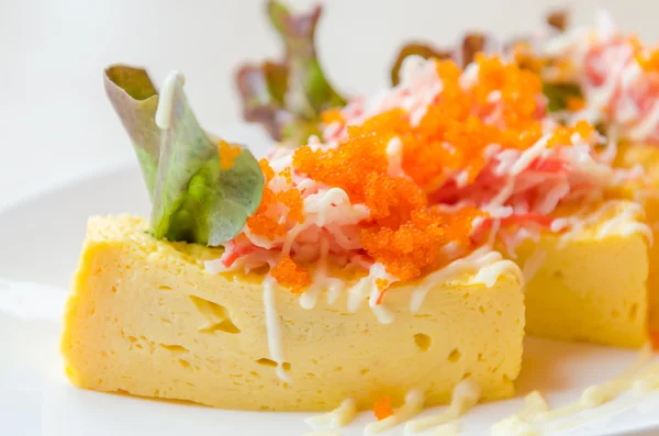 Japonská omeleta — Stock fotografie