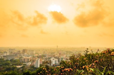 Pattaya cityscape twilight kez