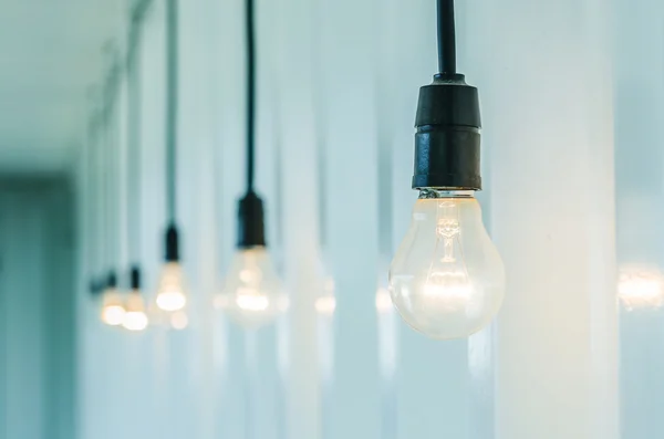 Primo piano della lampada — Foto Stock