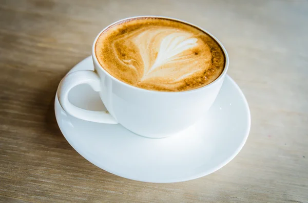 Latte koffie — Stockfoto