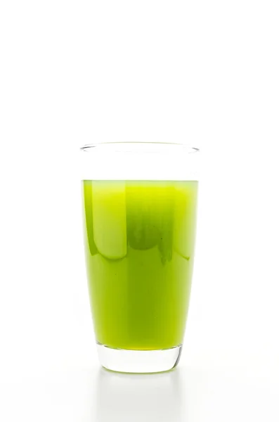 Kiwi suco de vidro — Fotografia de Stock