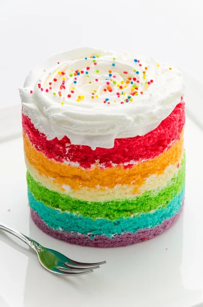 Rainbow cakes — Stock Photo, Image
