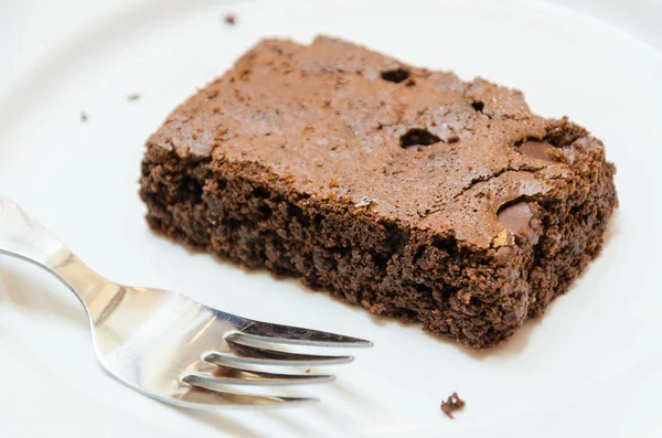 Brownie au chocolat — Photo