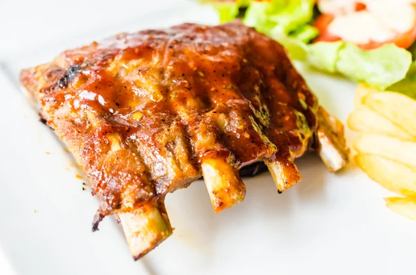 구운된 갈비 고기 스테이크 — 스톡 사진