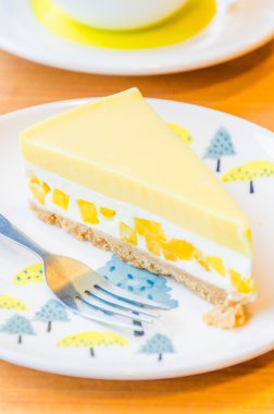 Mango cheesecake