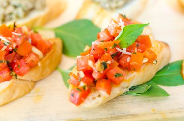 lezzetli bruschetta