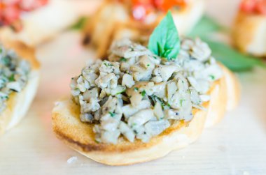 lezzetli bruschetta