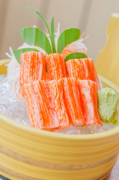 Stick krab sashimi — Stockfoto