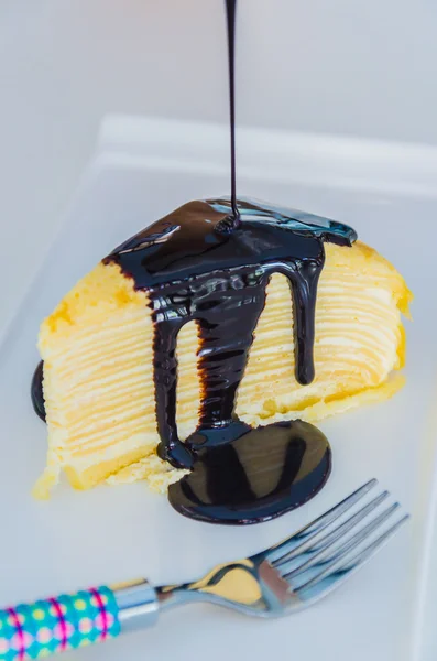 Palacsinta torta — Stock Fotó