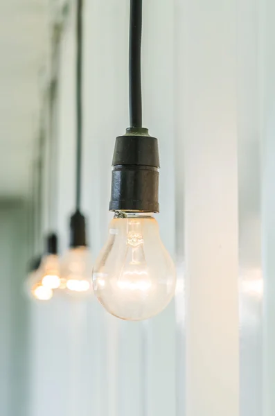 Elektrické lampy — Stock fotografie