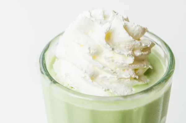 Frappe de chá verde — Fotografia de Stock