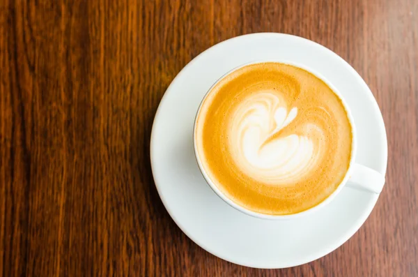 Latte koffie — Stockfoto