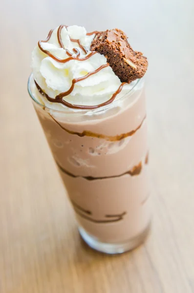 Chocolate smoothies — Stock Photo, Image