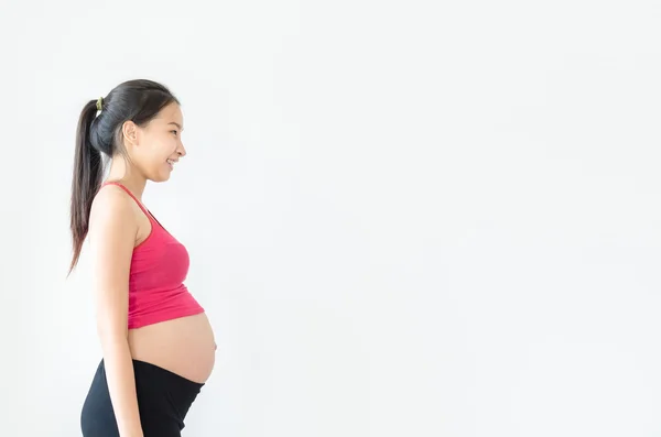 Woman pregnant — Stock Photo, Image