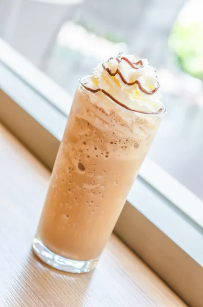 Mocha kaffe frappe — Stockfoto