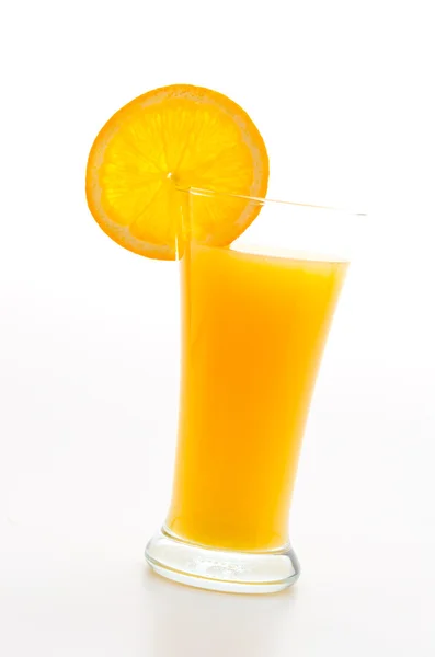 Apelsinjuice glas — Stockfoto