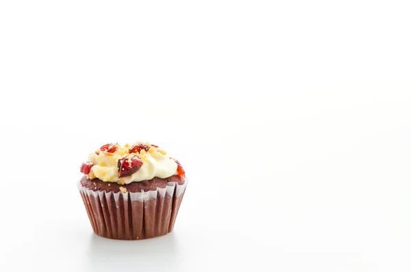 Red cupcake velvet — Stock Photo, Image