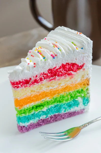 Gâteaux arc-en-ciel — Photo
