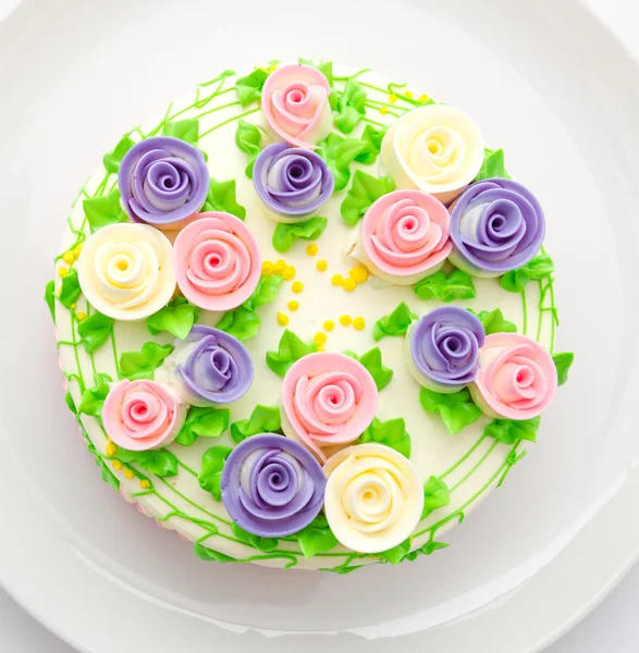 Flower cakes — Stock Photo, Image