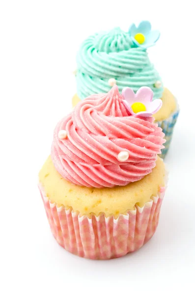 Vanilla cupcakes Stock Picture