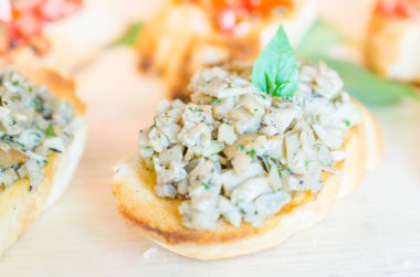 lezzetli bruschetta