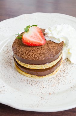 Çikolatalı puding gözleme