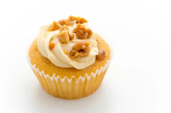 Nuts cupcake — Stock Photo, Image