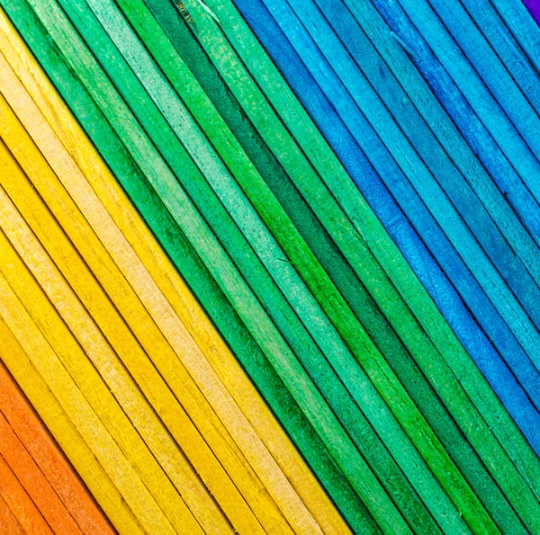 Kolorowe drewno — Zdjęcie stockowe