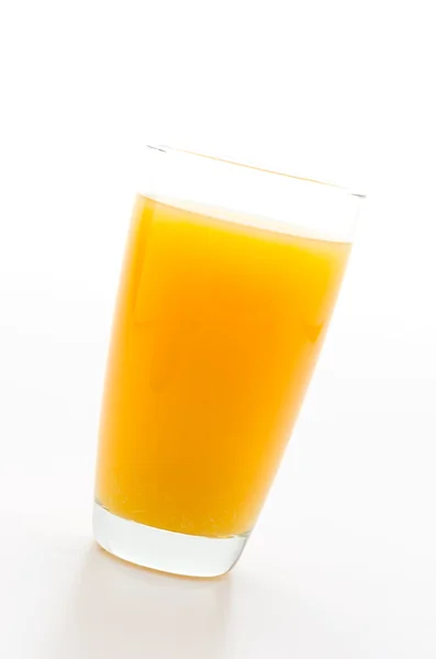 Orange juice glass — Stock Photo, Image