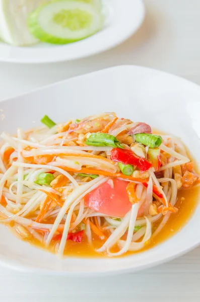 Ensalada de papaya verde —  Fotos de Stock