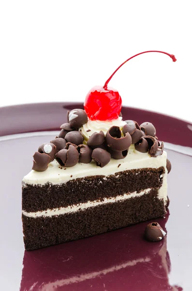 Black forest cake — Stock Photo, Image