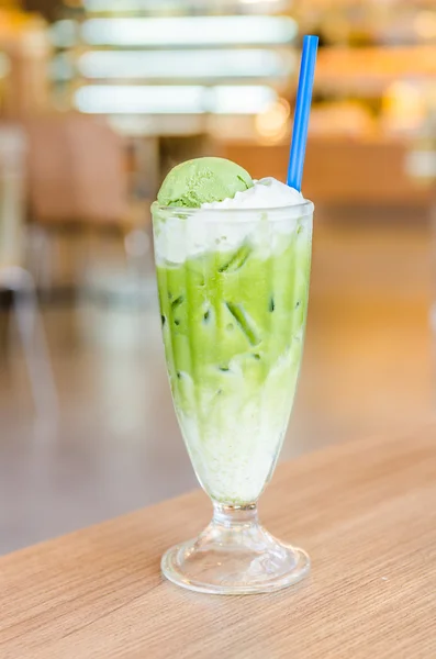 Iced green tea — Stock Photo, Image